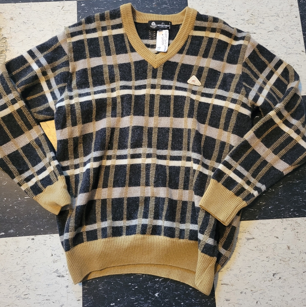 Vintage Monte Carlo Wool Blend Sweater